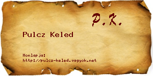 Pulcz Keled névjegykártya